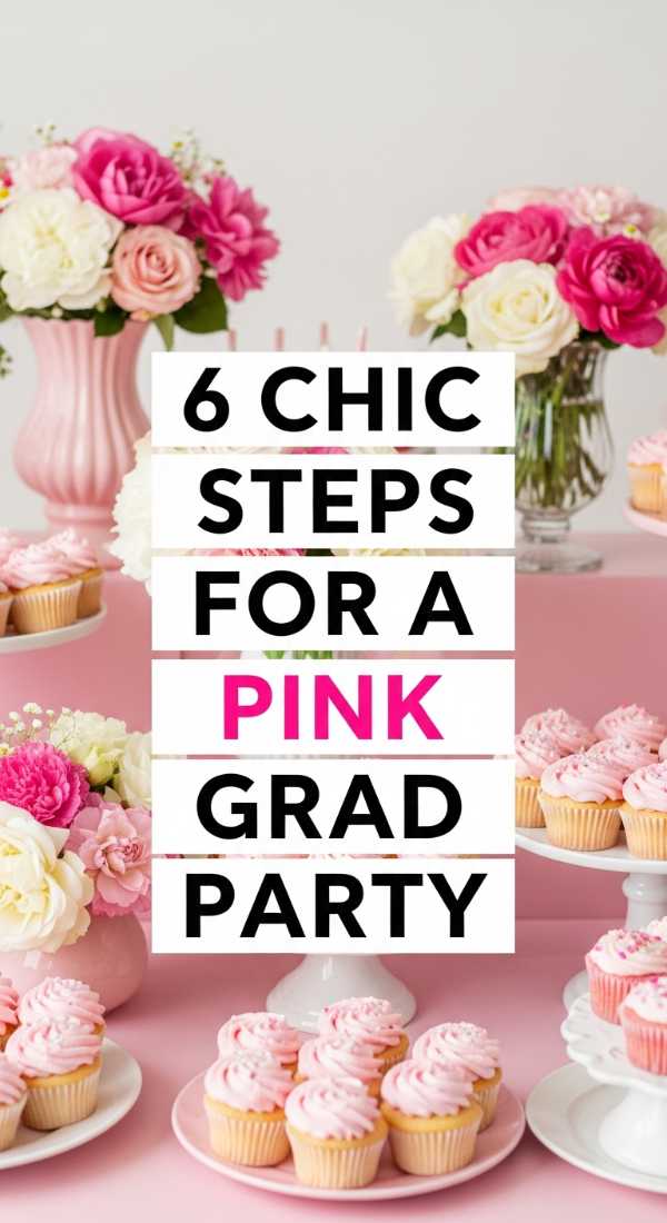 6 Chic Steps For A Pink Grad Party 6a031c2f80e63