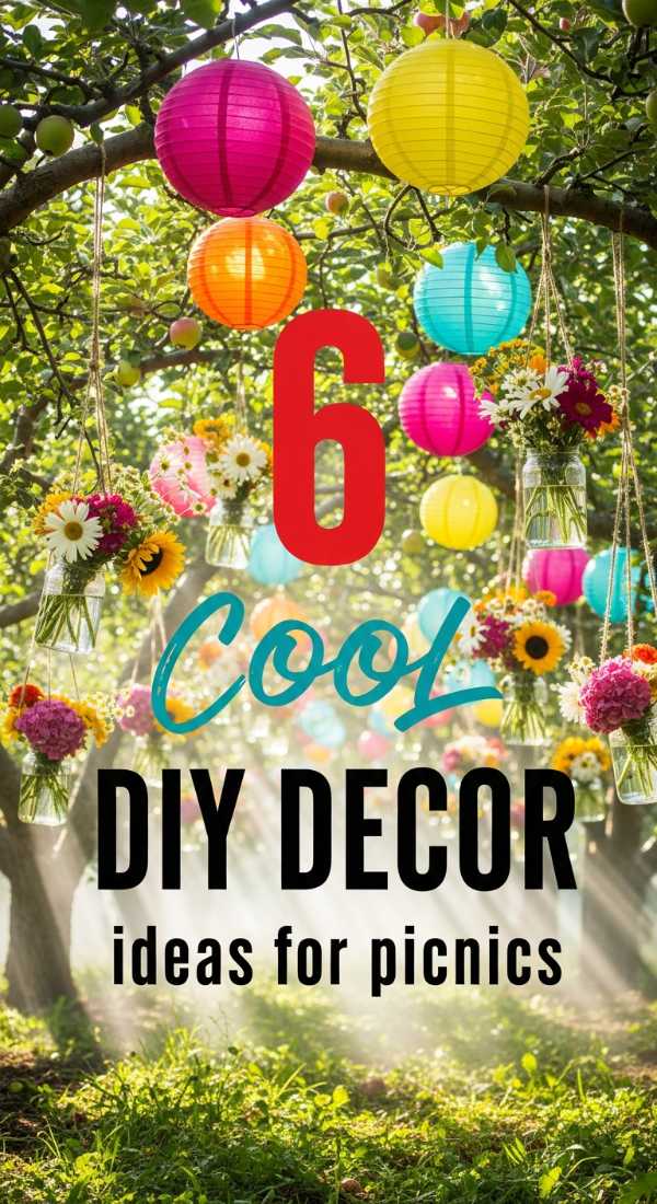 6 Cool Diy Decor Ideas For Picnics 69fda92b59ec1