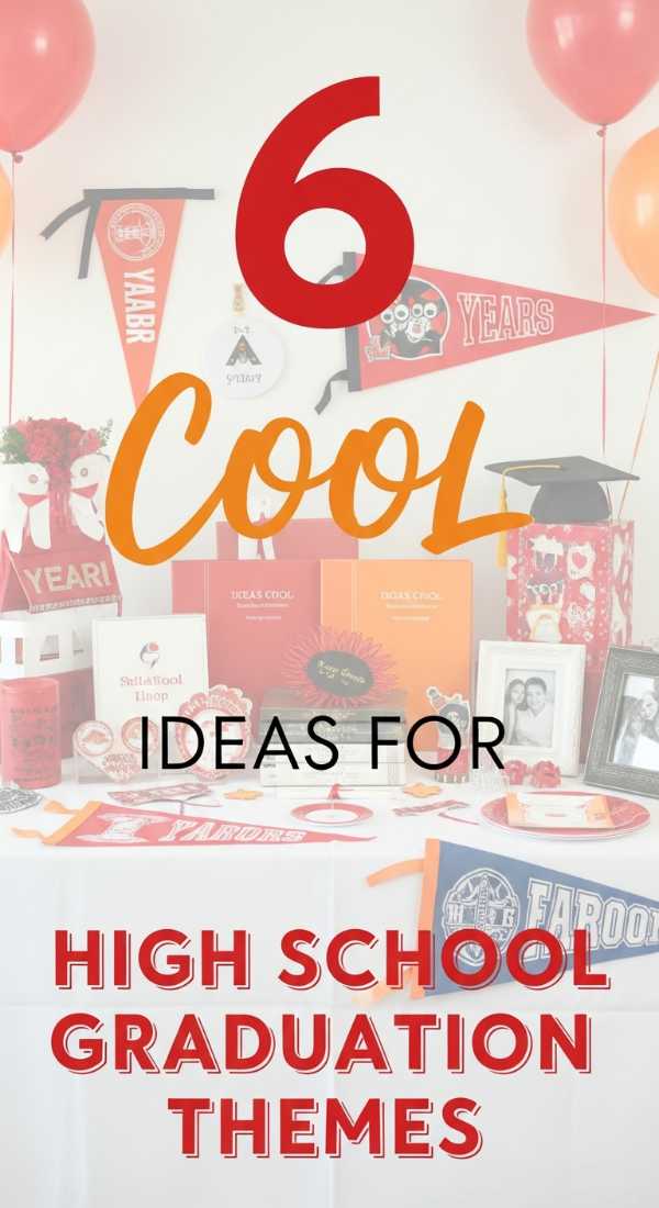 6 Cool Ideas For High School Graduation Themes 69fae90001441