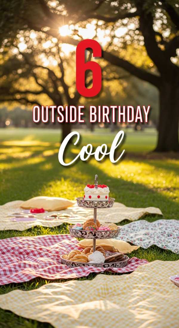 6 Cool Ways To Host Outside Birthday Parties 69f86c6235445