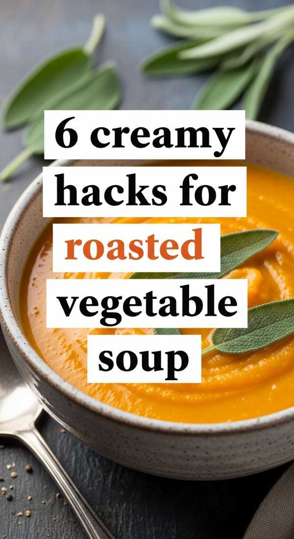 6 Creamy Hacks For Roasted Vegetable Soup 6a14329e39a46