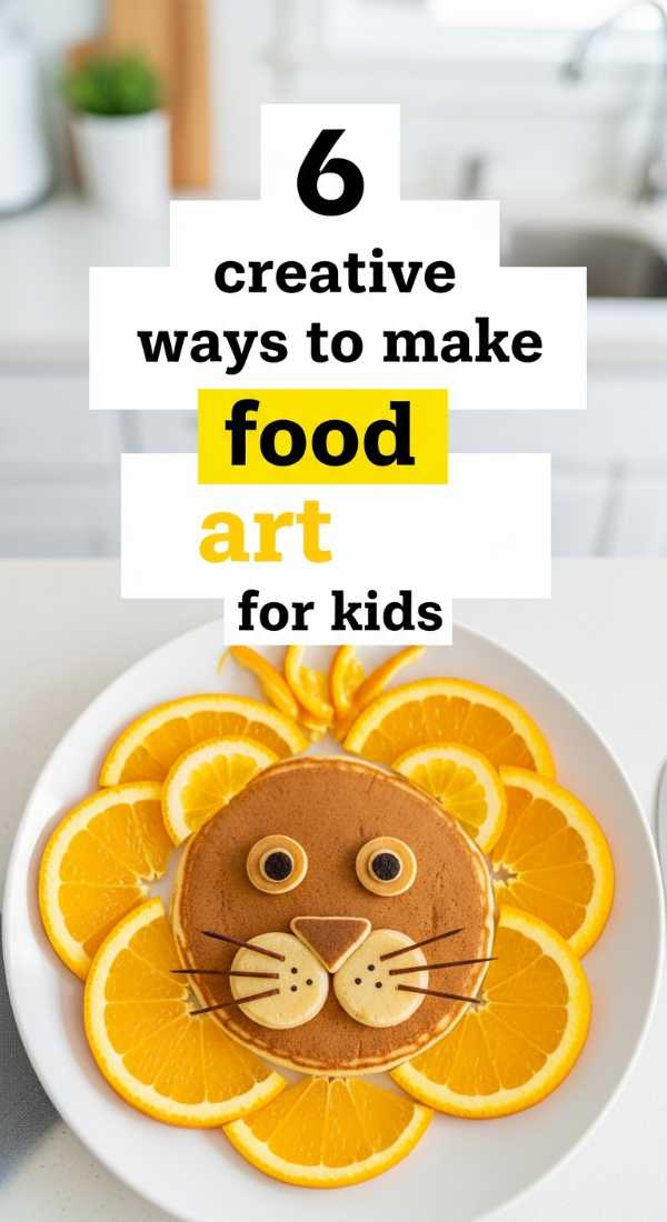 6 Creative Ways To Make Food Art For Kids 69f47c6e4999e