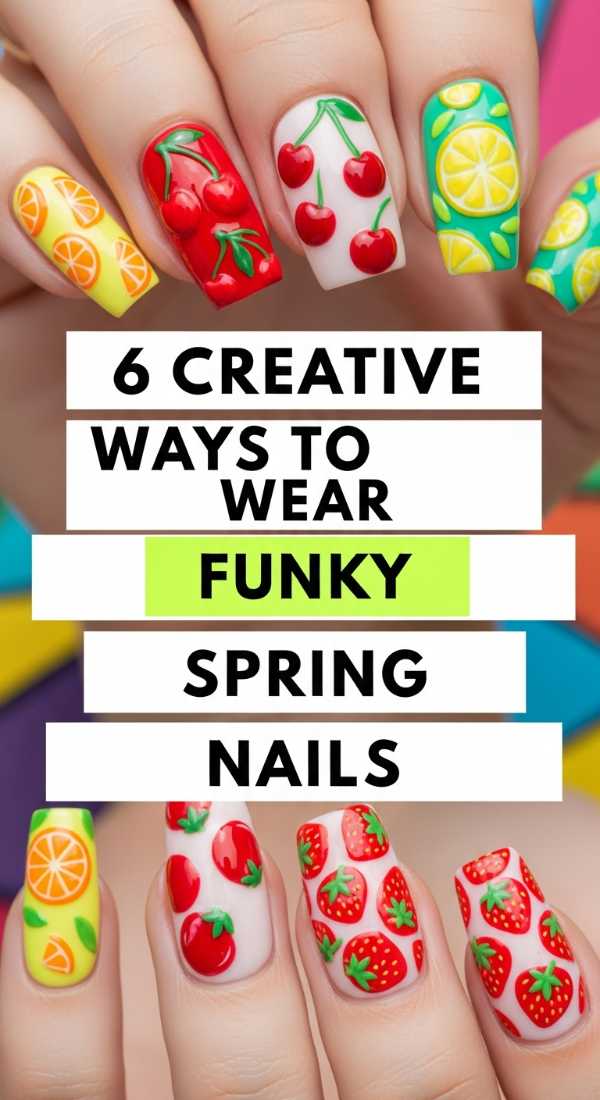 6 Creative Ways To Wear Funky Spring Nails 69ff596784dbb