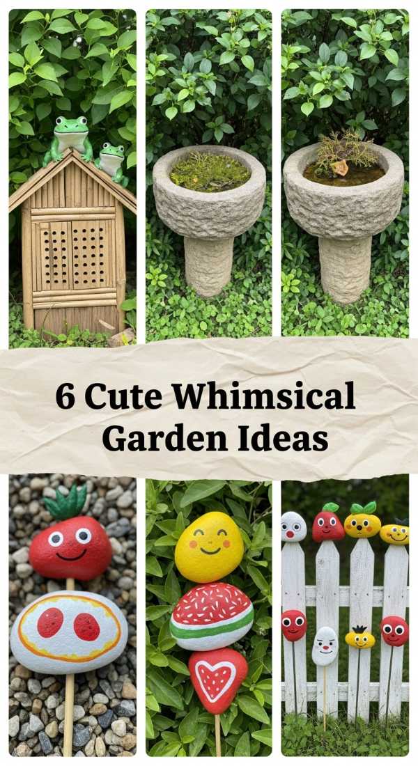 6 Cute Whimsical Garden Ideas 6a04b39c1b0bb