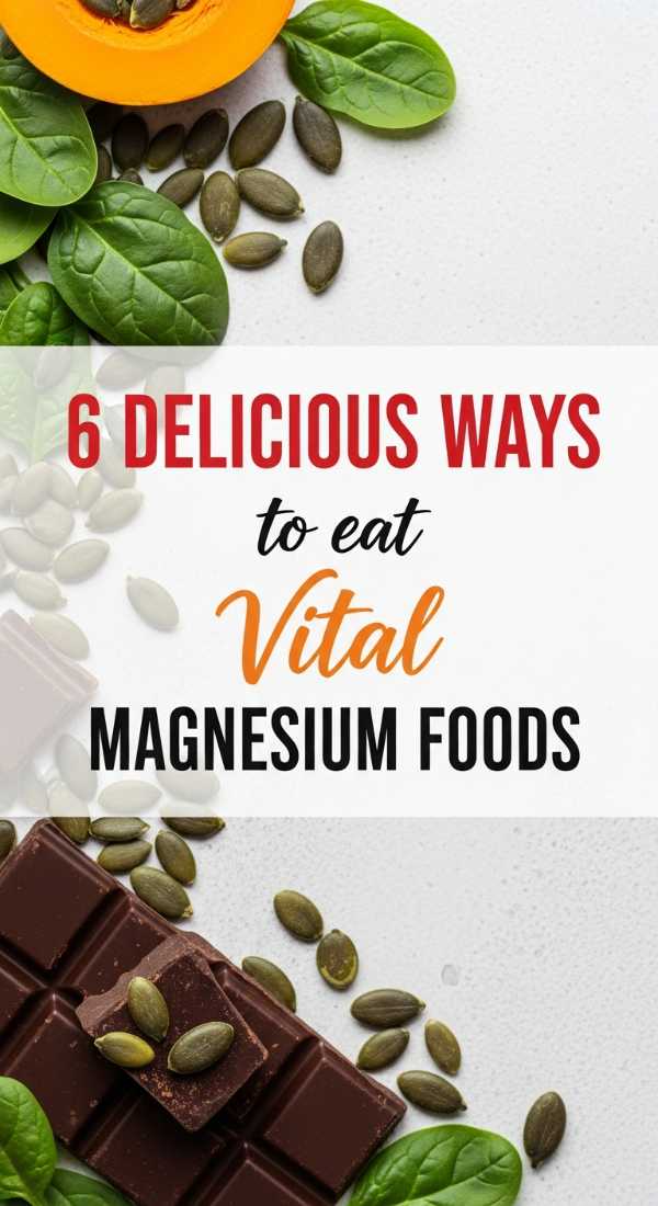 6 Delicious Ways To Eat Foods High In Magnesium 69f5d74c43f01