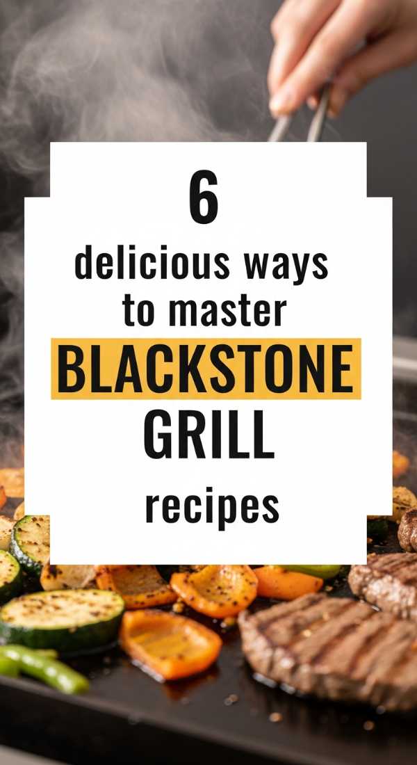 6 Delicious Ways To Master Blackstone Grill Recipes 6a00182a4f5b0