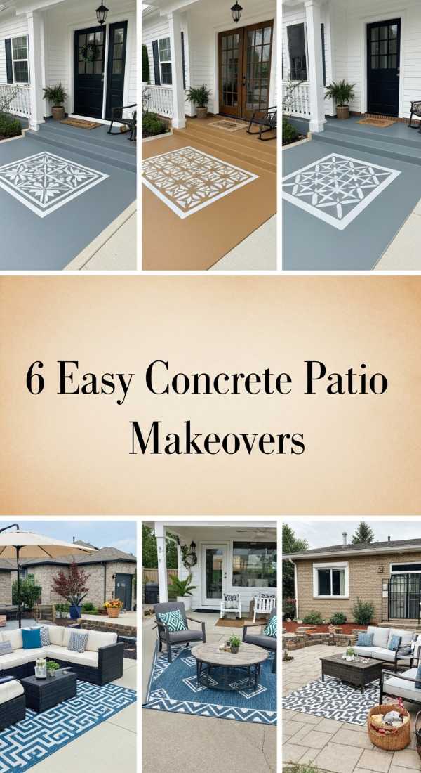 6 Easy Concrete Patio Makeovers 6a04b3c068b5d