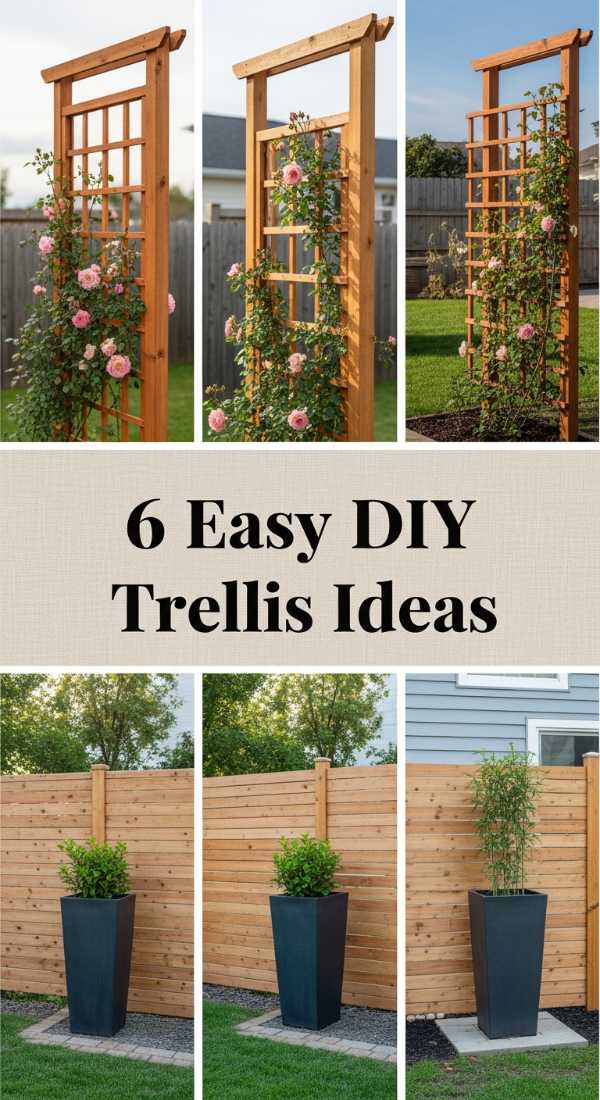 6 Easy Diy Trellis Ideas 6a04b3af5764b