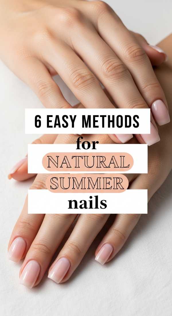 6 Easy Methods For Natural Summer Nails 6a0597d0dede3