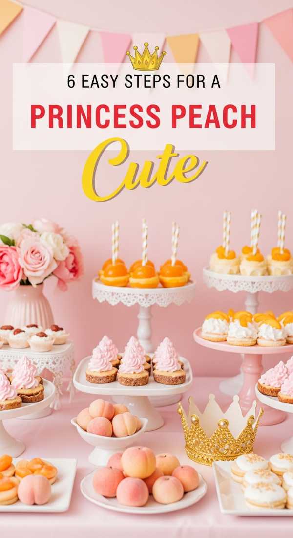 Under the Sun: Creative Themes and Tips for an Unforgettable Summer Birthday 6 Easy Steps For A Princess Peach Birthday Party 6a0db3efbd9cf