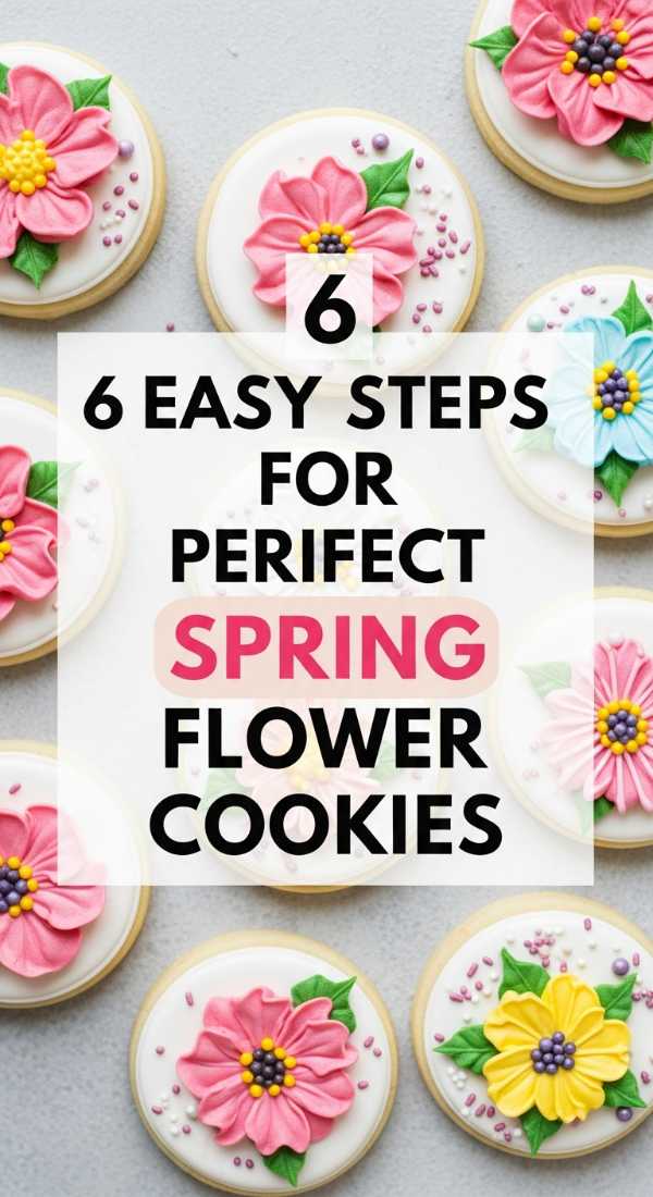 6 Easy Steps For Perfect Spring Flower Cookies 69f47c75a9883