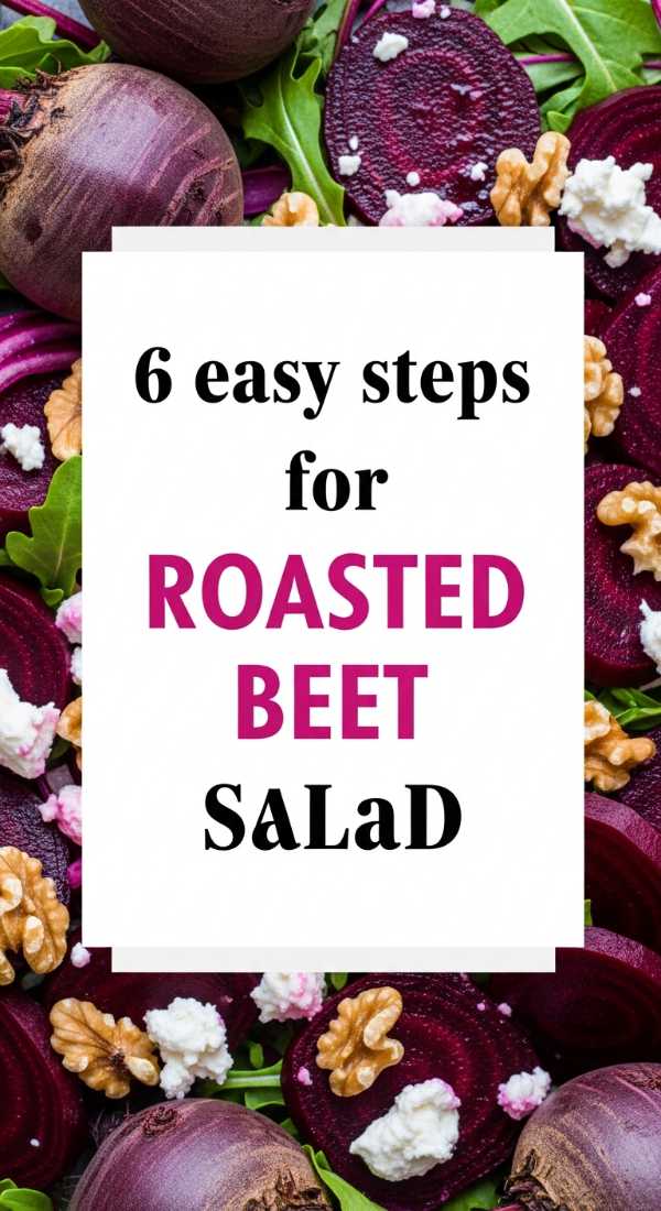 6 Easy Steps For Roasted Beet Salad 69f4475440f44