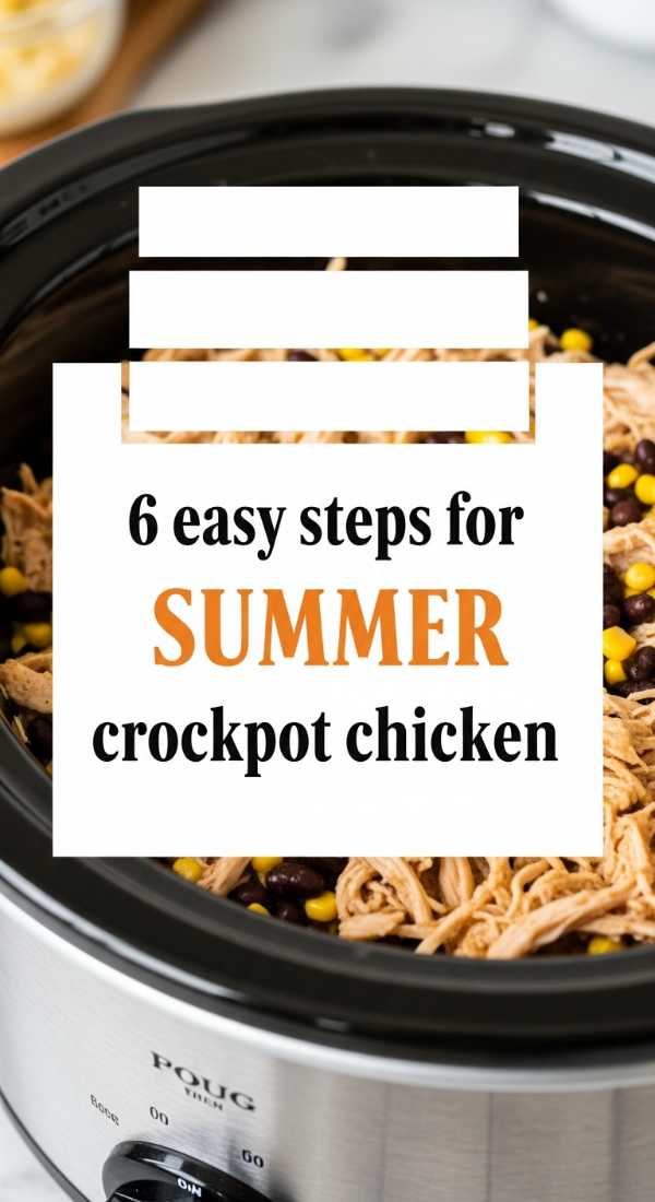 6 Easy Steps For Summer Crockpot Chicken 6a00180b74f22