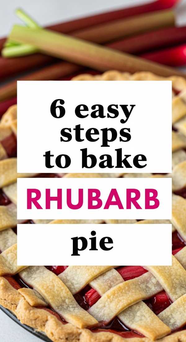 6 Easy Steps To Bake Rhubarb Pie 6a07023041ed8