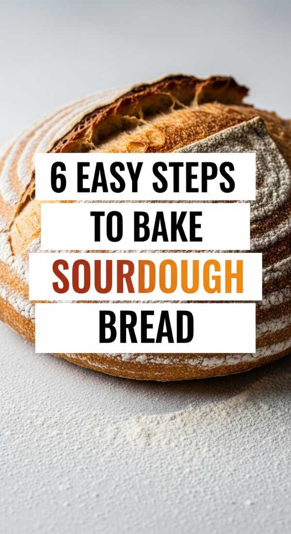 6 Easy Steps To Bake Sourdough Bread 6a06e6ebf3605