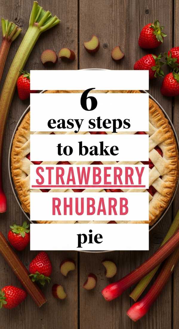 6 Easy Steps To Bake Strawberry Rhubarb Pie 69fd8cbc594fc