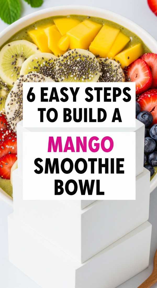 6 Easy Steps To Build A Mango Smoothie Bowl 69f6f4bbd4ecc