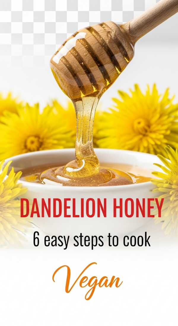6 Easy Steps To Cook Vegan Dandelion Honey 69f5d52f55c89
