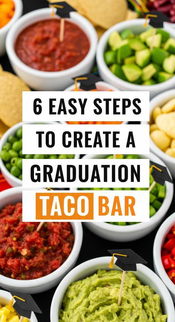 Stress-Free Celebration: DIY Hacks for Your Best Summer & Grad Party Ever 6 Easy Steps To Create A Graduation Taco Bar 6a0deee808f97