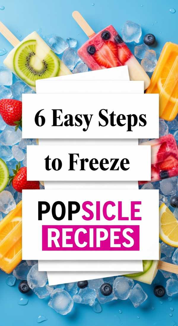 6 Easy Steps To Freeze Delicious Popsicle Recipes 6a0706e76e04f