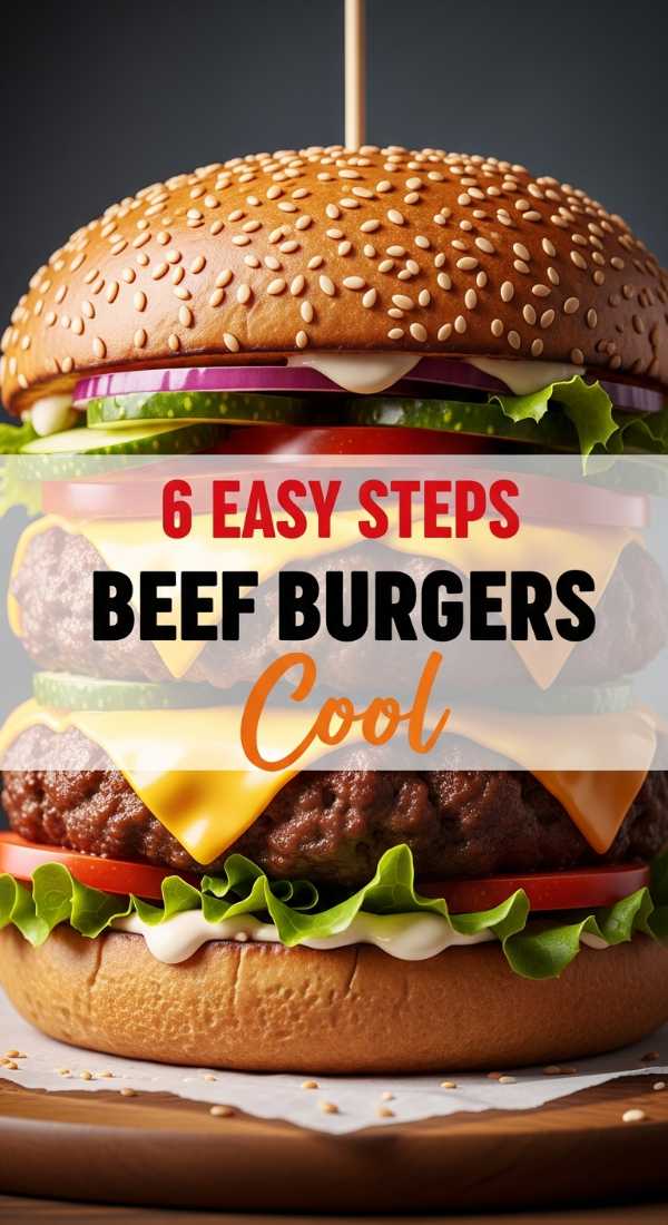 6 Easy Steps To Grill The Juiciest Beef Burgers 6a045a83cfc7b