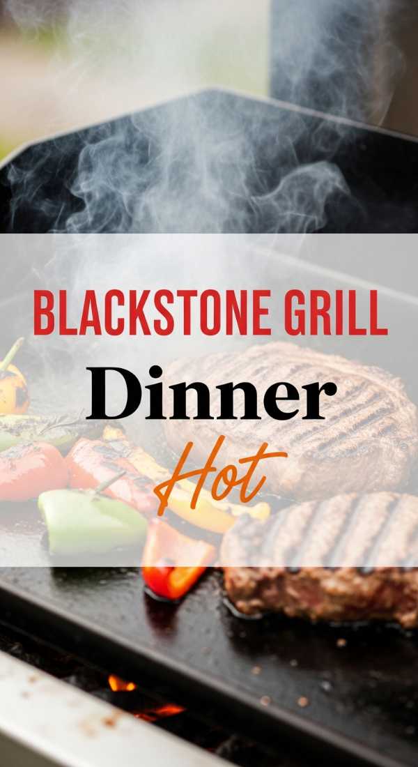 6 Easy Steps To Master Your Blackstone Grill Dinner 6a045a95c3c0c