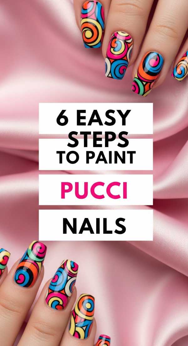 Summer 2026's Hottest Nail Art: What Everyone Will Be Wearing 6 Easy Steps To Paint Pucci Nails 6a0597d48f8e7