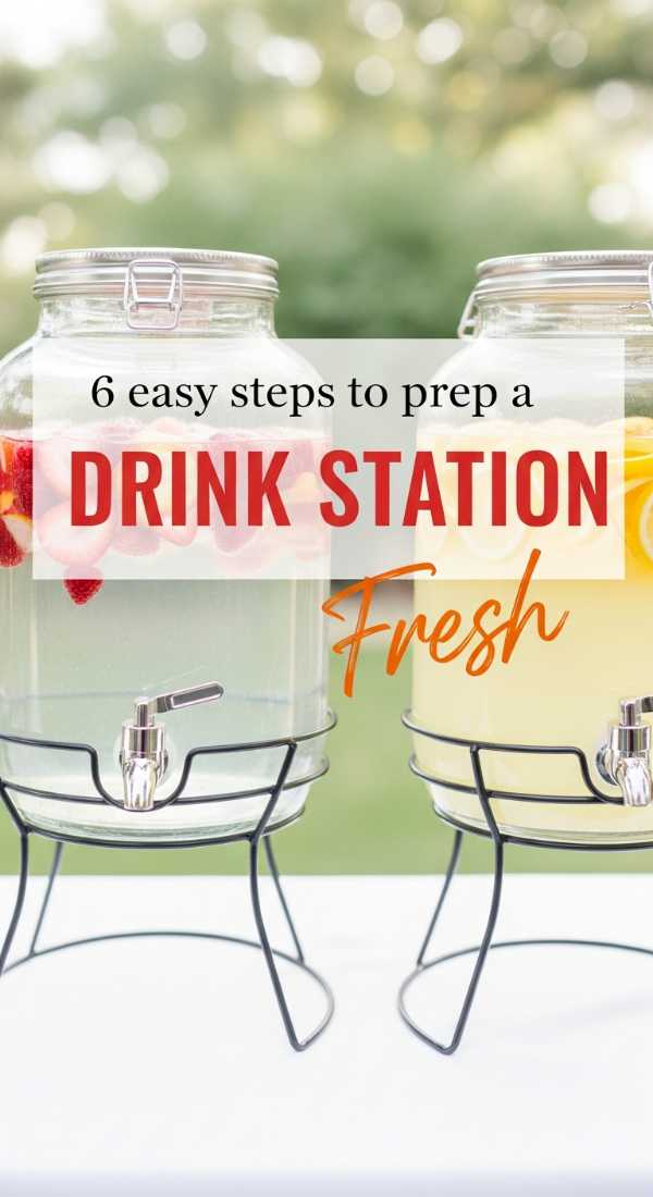 6 Easy Steps To Prep A Drink Station 69fae904a080c