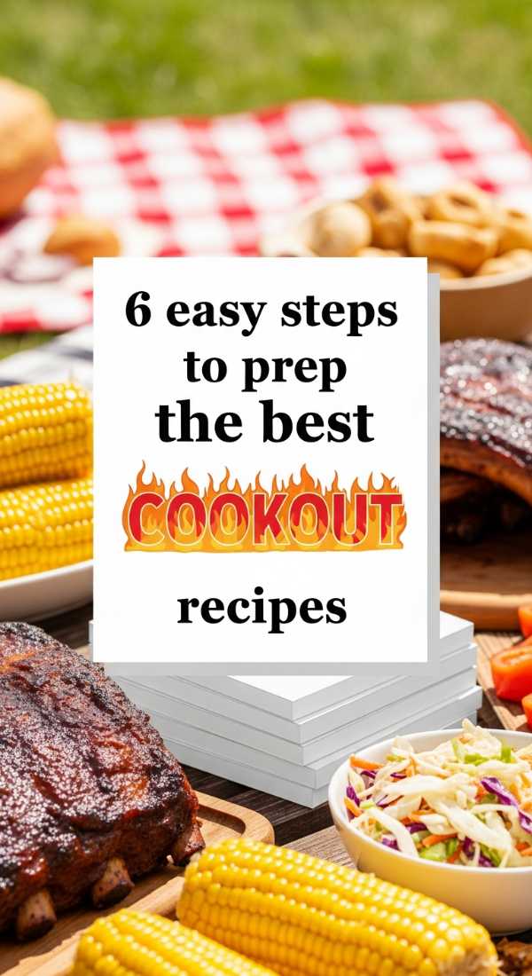 6 Easy Steps To Prep The Best Cookout Recipes 6a06c54e4bcbc
