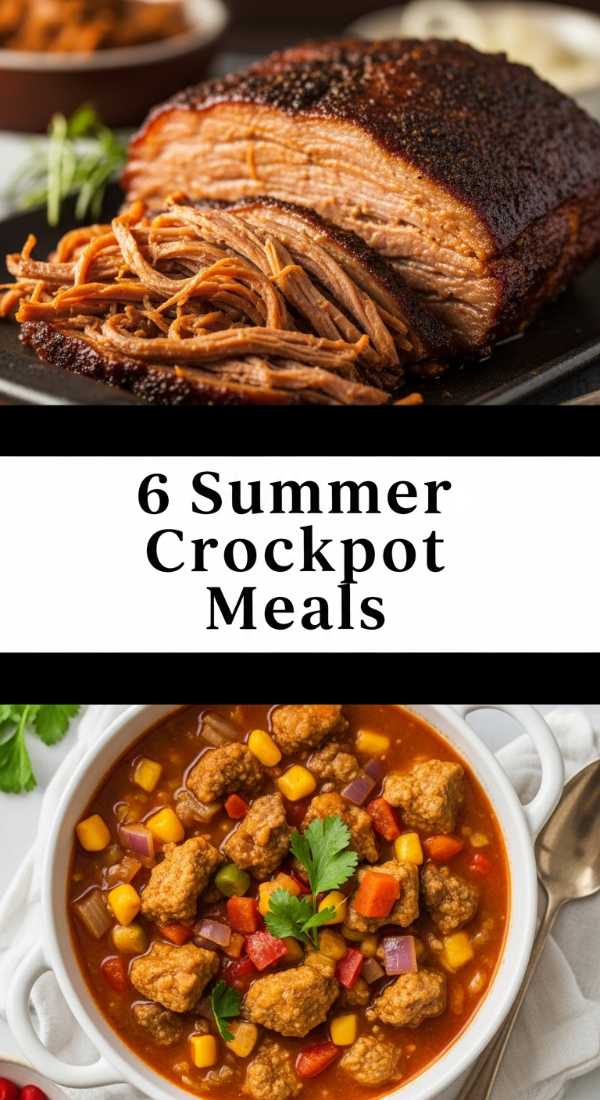 6 Easy Summer Crockpot Recipes Dinner Ideas 6a0311c7ec284