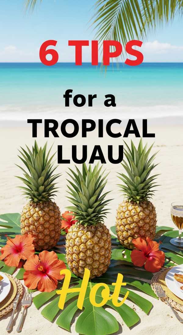 6 Easy Tips For A Tropical Luau 6a002e345f2a1