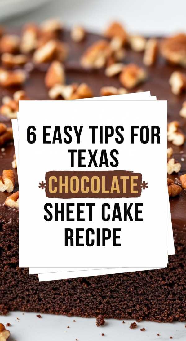 6 Easy Tips For Texas Chocolate Sheet Cake Recipe 6a0706c816a12