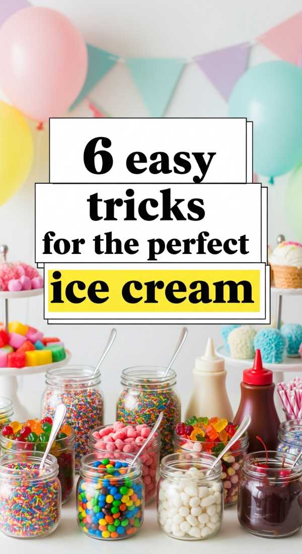6 Easy Tricks For The Perfect Ice Cream Party 6a0de747da8a7