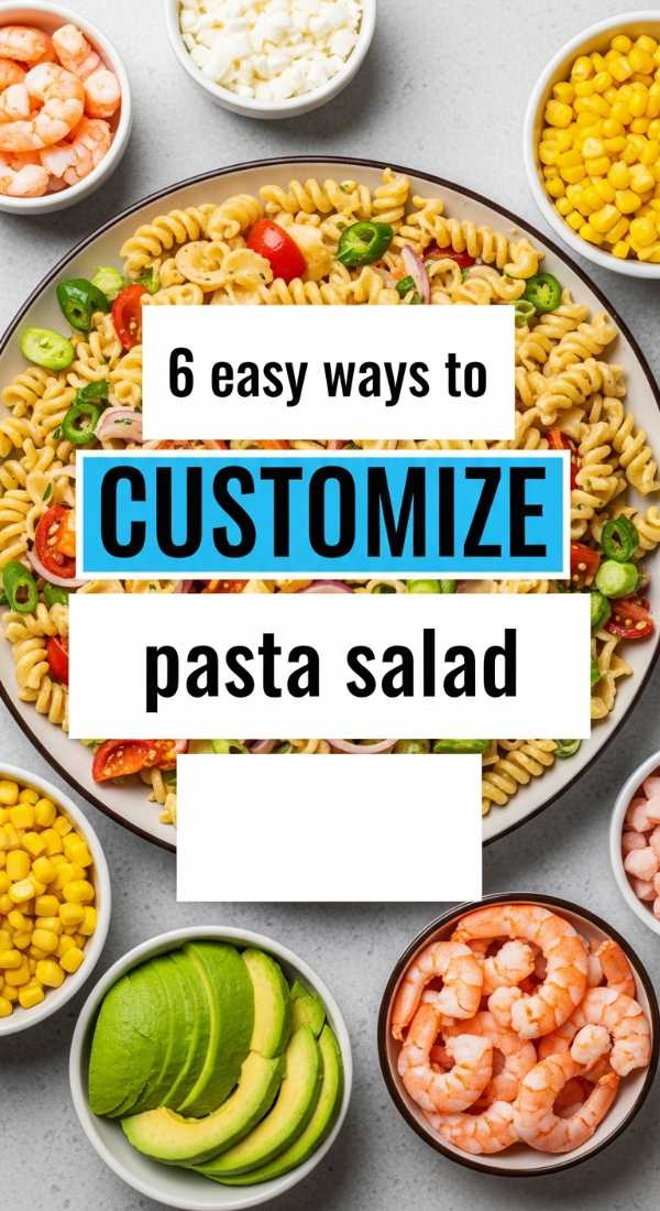 6 Easy Ways To Customize Pasta Salad 6a1097c0df2d3