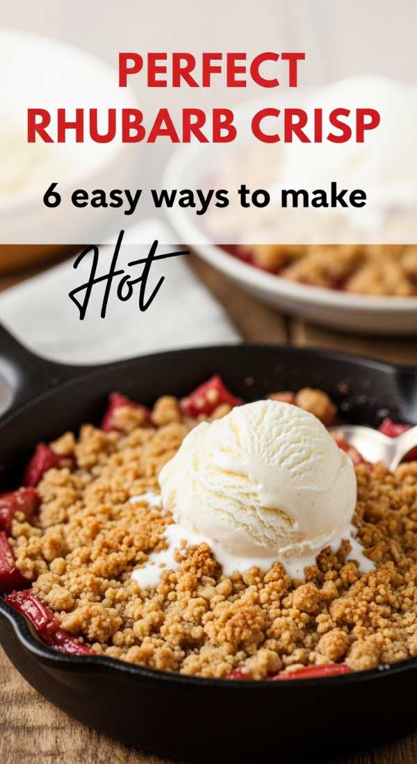 6 Easy Ways To Make The Perfect Rhubarb Crisp 69f71b117f23b