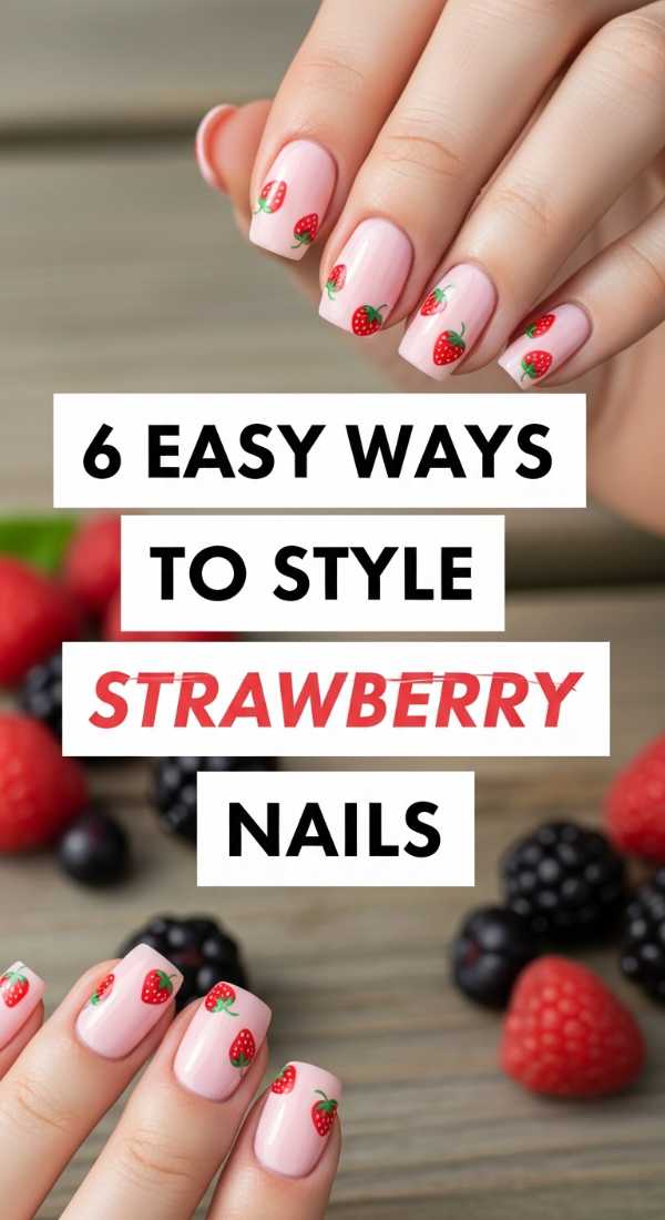 6 Easy Ways To Style Strawberry Nails 6a0059db8a3ee