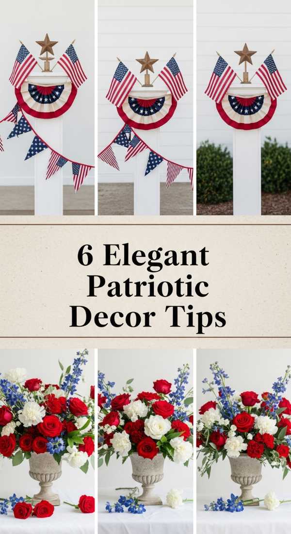 6 Elegant Patriotic Decor Tips 6a1b0c473c9f6