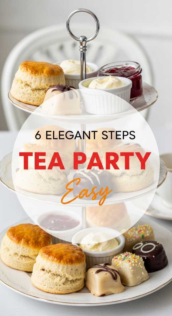 6 Elegant Steps To Host A Tea Party With Simple Foods 69fd74271a908