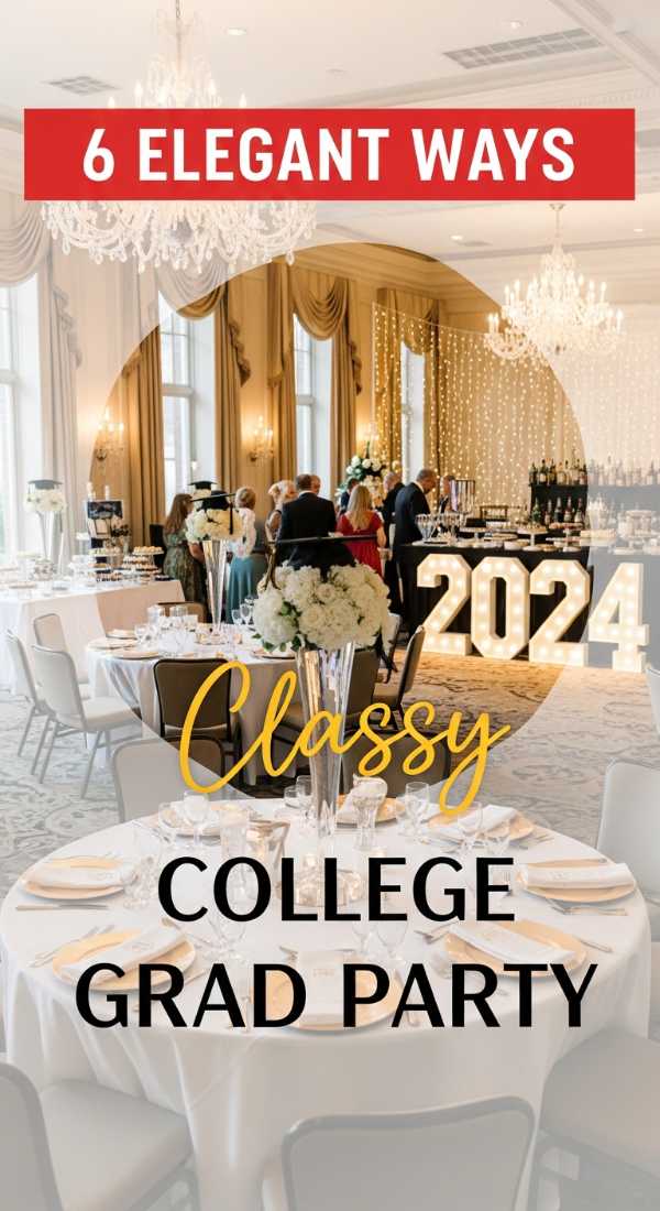 6 Elegant Ways To Plan Your College Graduation Party 69fae906f1f64