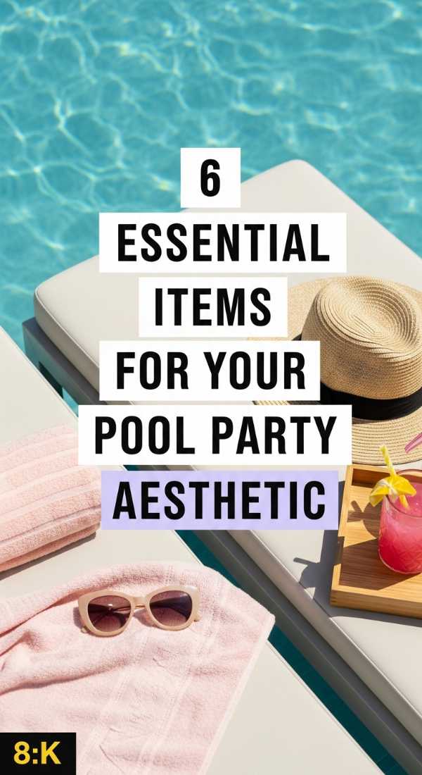 6 Essential Items For Your Pool Party Aesthetic 6a18a69544ab0