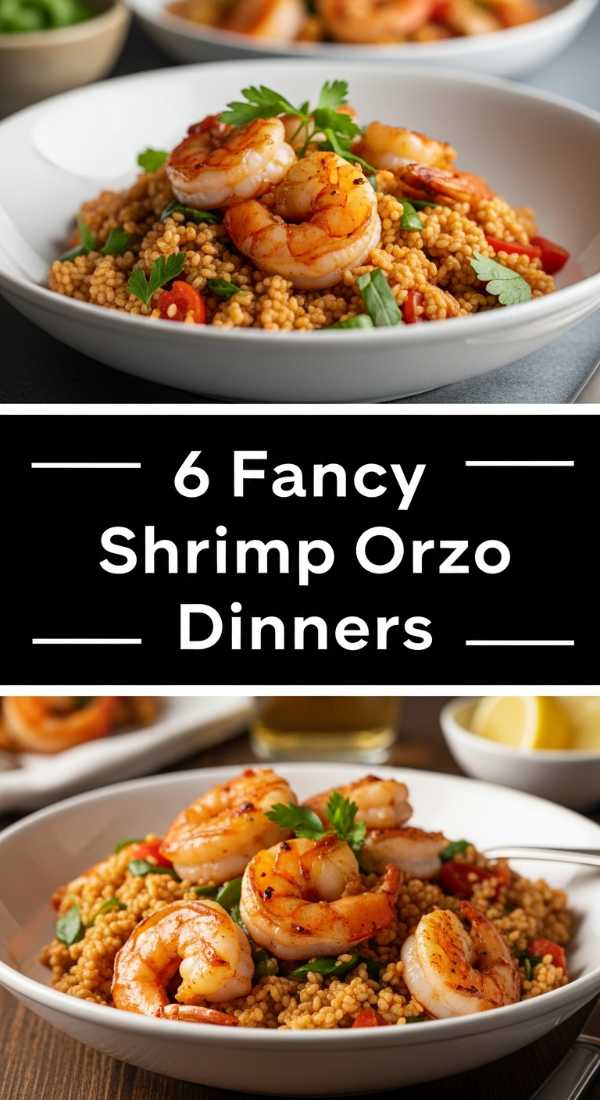 6 Fancy Shrimp Orzo Dinners Step By Step Guide 69fe177e960cd