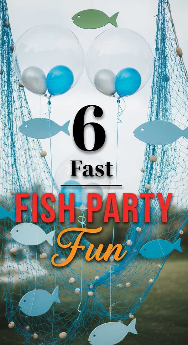6 Fast Hacks For A Fish Party Setup 6a0d99f259b75