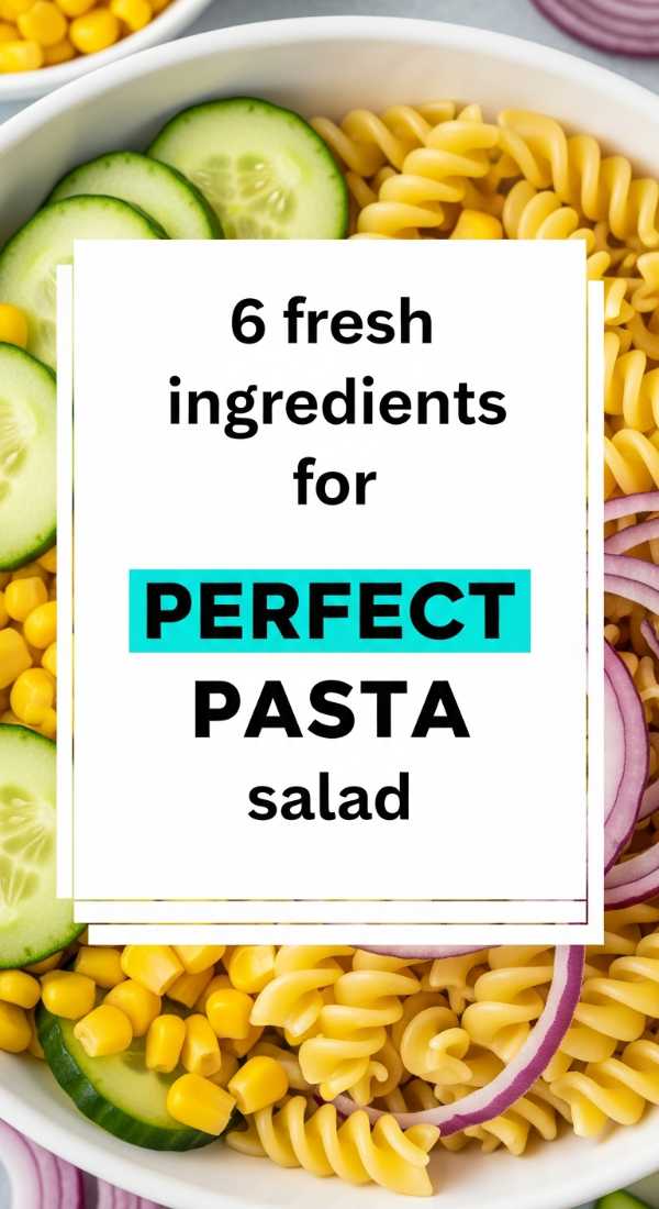 6 Fresh Ingredients For Perfect Pasta Salad 6a1097aede6f5