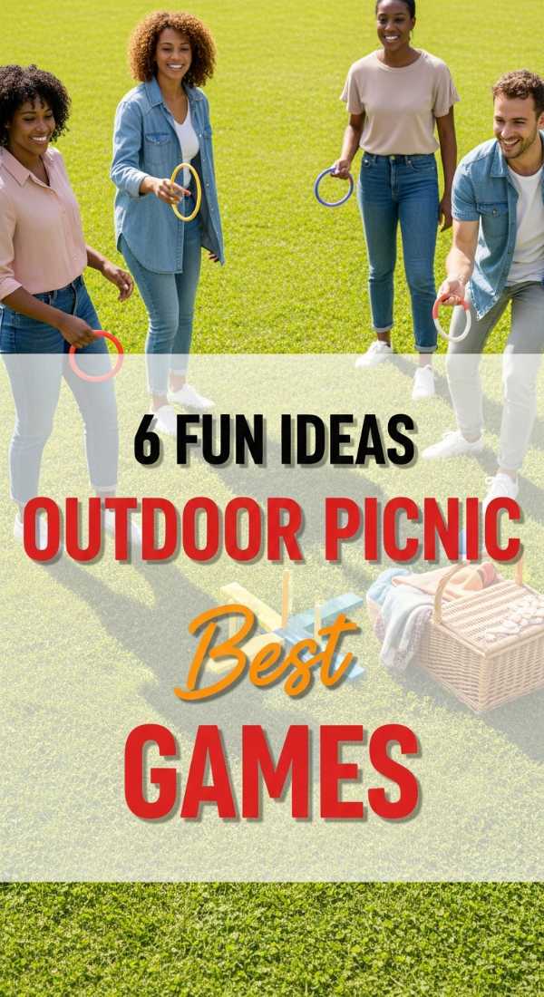 6 Fun Ideas For Outdoor Picnic Games 6a0311be8f147