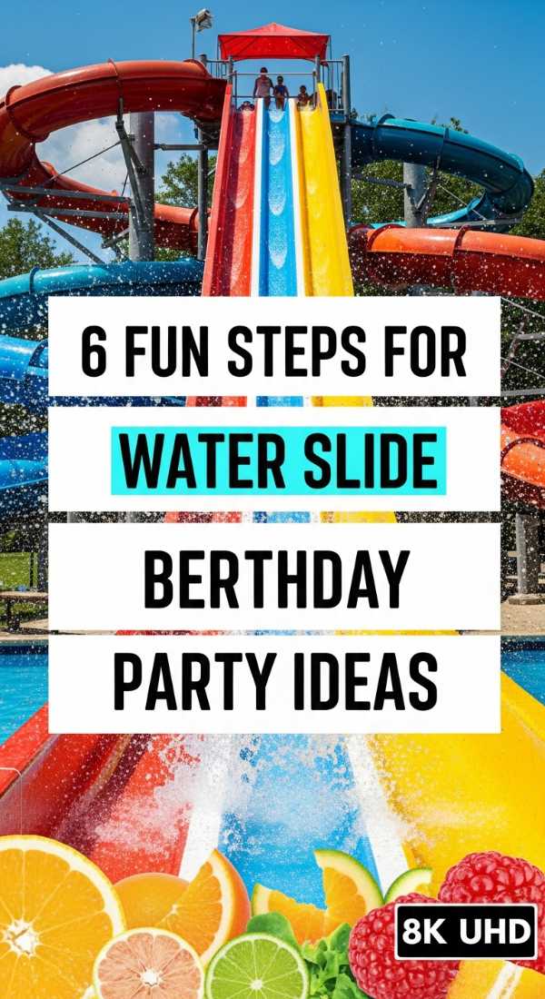 6 Fun Steps For Water Slide Birthday Party Ideas 69fb14168034c