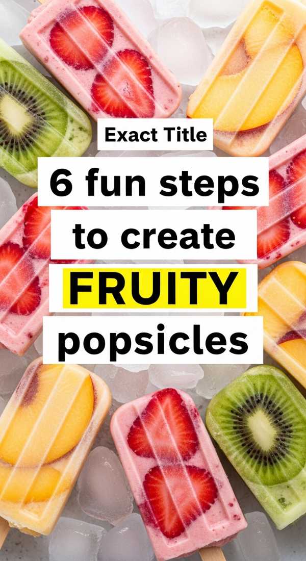 6 Fun Steps To Create Fruity Popsicles 6a06ee4f39160
