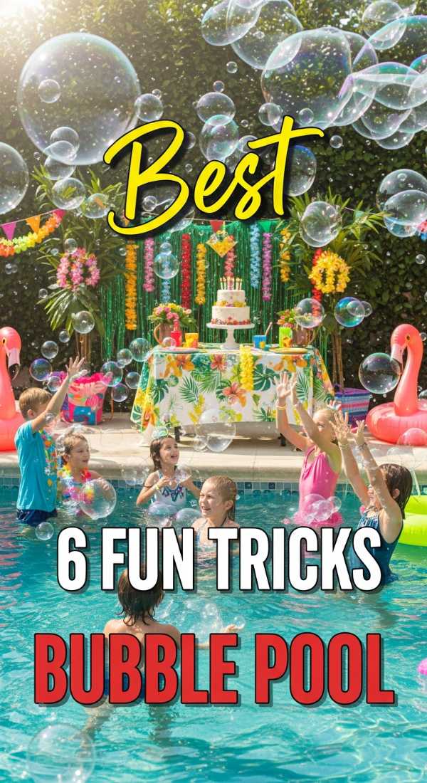 6 Fun Tricks For A Bubble Pool Birthday Party 69fc2690b3f4a