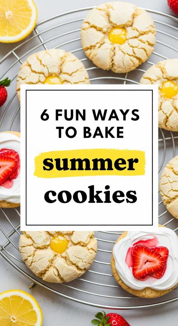 6 Fun Ways To Bake Summer Cookies 6a10d1861e390
