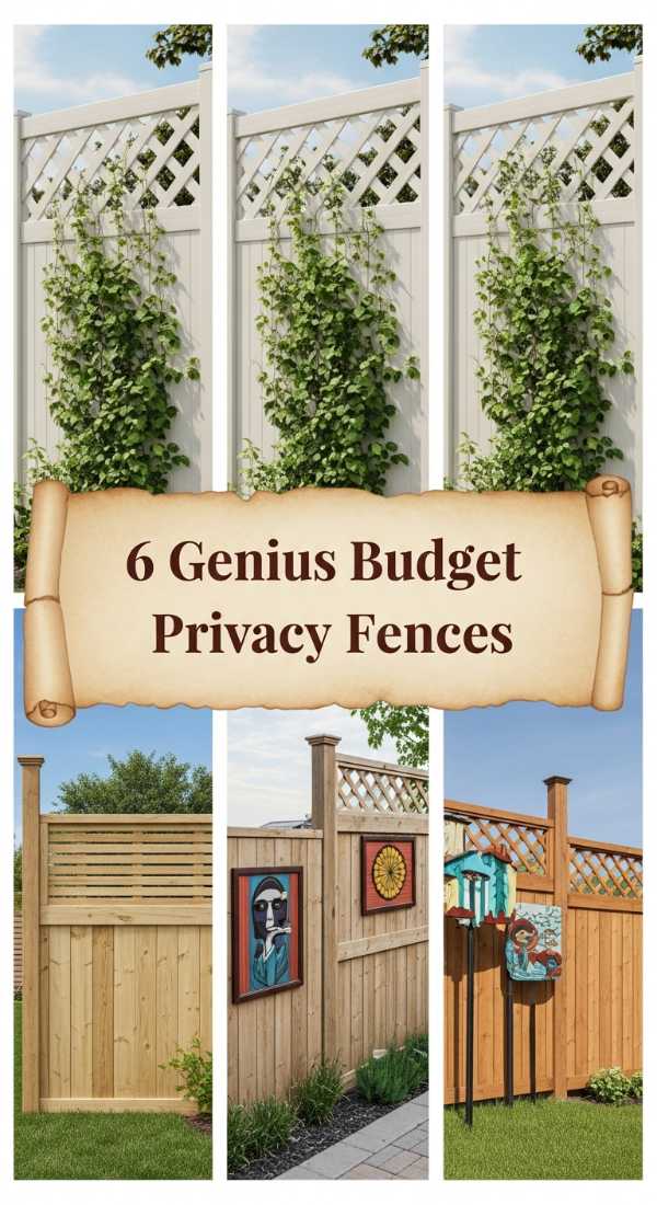 6 Genius Budget Privacy Fences 6a04bc4f17eaa