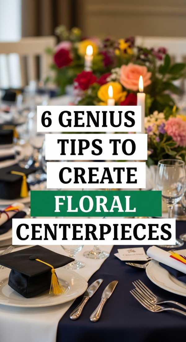 6 Genius Tips To Create Floral Centerpieces 69f5dcacad408